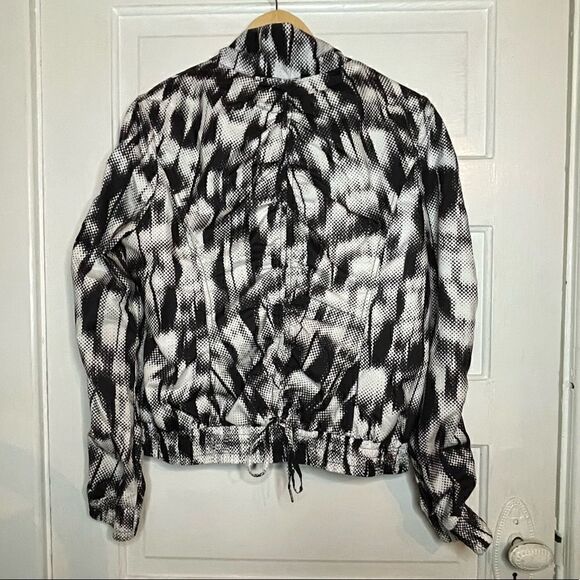 Calvin Klein Performance Jacket w/ Bow & Ruched Back Detail - Picture 2 of 7